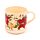 Porcelain Mug & Coaster Lid Set - Christmas Botanicals