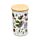 Recycled RPET Large Storage Jar - Christmas Winter Botanicals