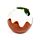 Ceramic Salt & Pepper Set - Foodiemals Christmas Pudding