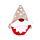 High Bounce Plush Ball Toy - Christmas Jolly Gonk