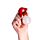 Queasy Squeezies Fidget Toy - Christmas Hat Highland Coo