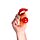 Queasy Squeezies Fidget Toy - Christmas Hat Highland Coo