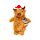 Hot Water Bottle with Plush Cover 1L - Christmas Highland Coo