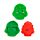 Plush Hand Warmer - Christmas Jingle Bunch
